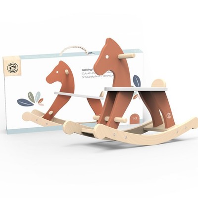 SPEEDY MONKEY 29.5'' x 30.9'' x 22.2'' (Width x Length x Height), Rocking Horse