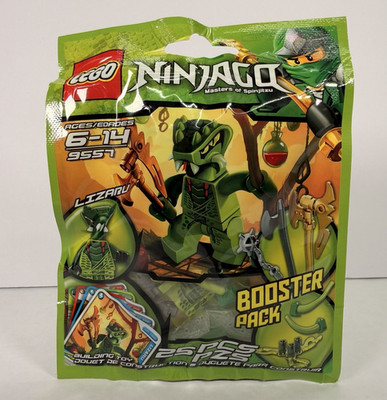 LEGO NINJAGO Booster Pack 9557 Lizaru Complete Set 24 pcs Ages 5-14 Polybag
