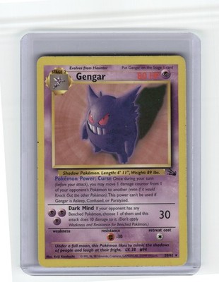 Gengar (20) Fossil Rare Pokemon Lightly played | eBay