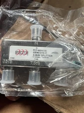 LOT 25-PCT-NGNII-3S PCT 3-WAY SPLITTER SWITCH -7.5dB 5-1000MHz 130dB ORIG PKG