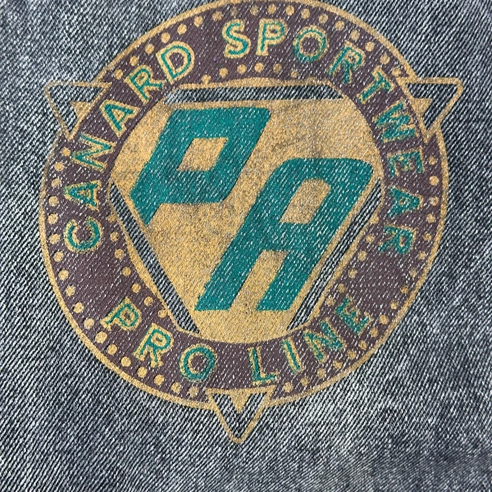 Альтернативная одежда джинсовая куртка средний PA нашивка шерпа с подкладкой куртка-бомбер винтажный - Изображение 3 из 4