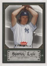 2006 Fleer Greats of the Game Sparky Lyle #84 1s3