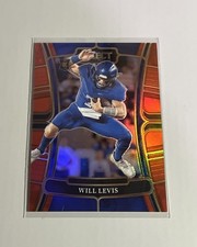 2023 Select Draft Red Prizm #3 WILL LEVIS Tennessee Titans RC #/149