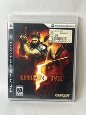 Resident Evil 5 Sony PlayStation 3 PS3 Capcom Game Complete Case Manual Untested