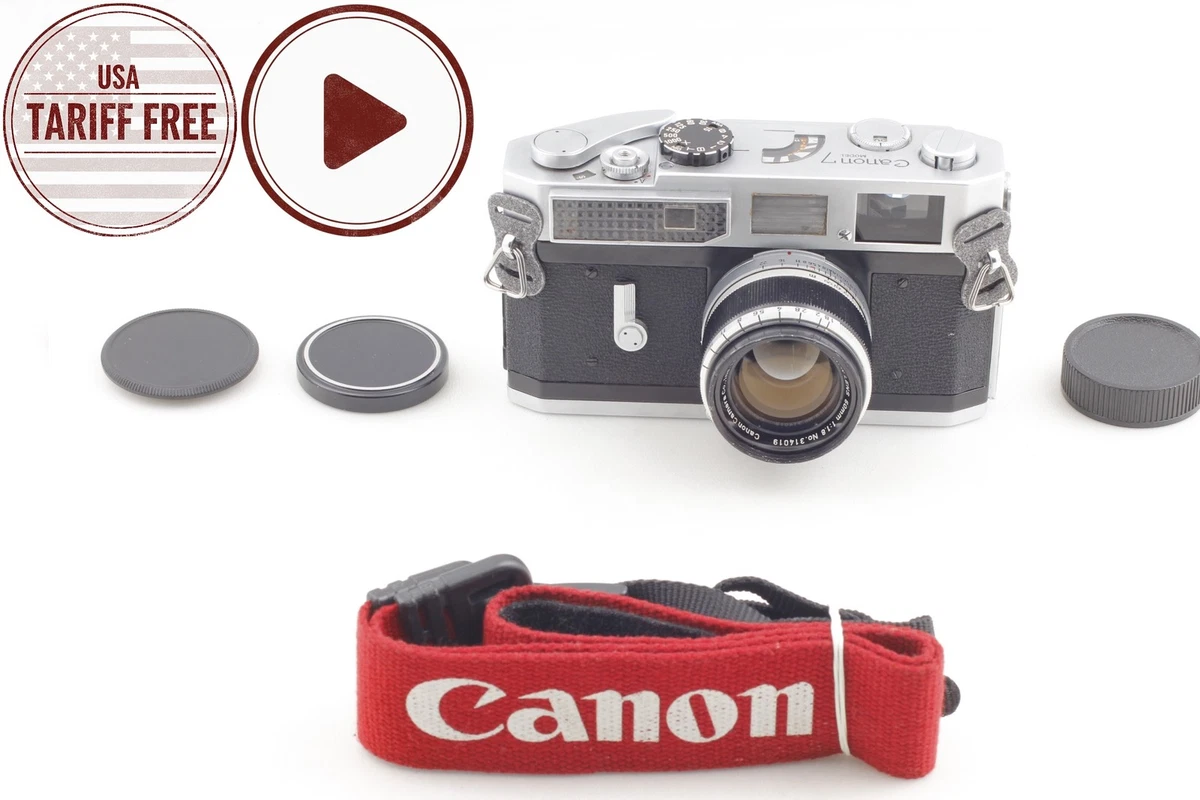 フィルムカメラ Canon Model 7 50mm f/1.8 L39 #139 フィルムカメラ Canon Model 7 50mm f/1.8 L39 #139 フィルムカメラ