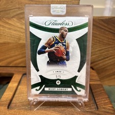🔥2019-20 Panini Flawless - Rudy Gobert #69 Emerald /5 Timberwolves