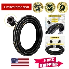 Versatile 1/2" x 100 ft Flexible Hydraulic Hose - -20C to 140C Temperature Range
