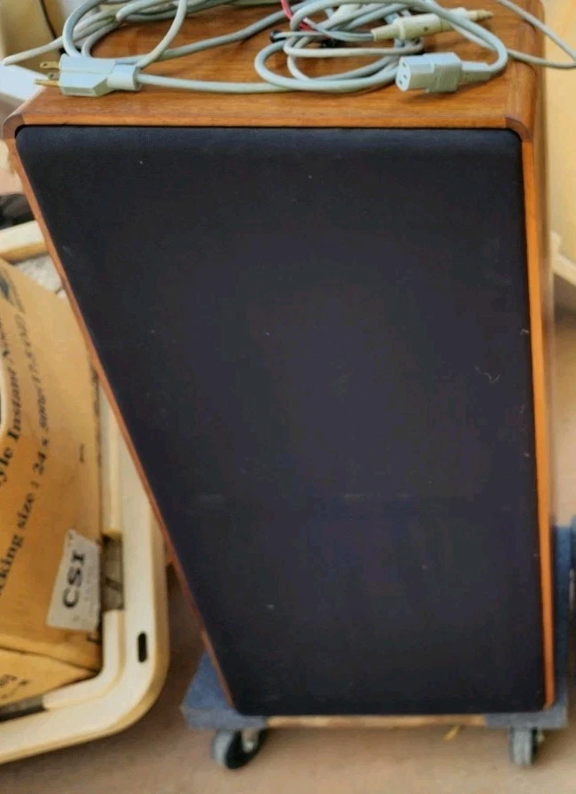 Vintage BRAUN (A/D/S ADS) LV-1020 Speaker Powered Speaker Single Works - Image 3 of 4