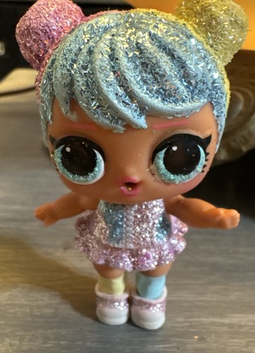 Lol Surprise 3" Doll Glitter Holiday Bling Bon Bon Big Sister With Accessories