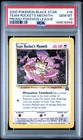 2000 POKEMON PROMO BLACK STAR POKEMON LEAGUE #18 TEAM ROCKET'S MEOWTH PSA 10