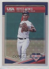 2018 Panini USA Baseball Stars & Stripes Longevity Platinum 1/10 Royce Lewis 1u6