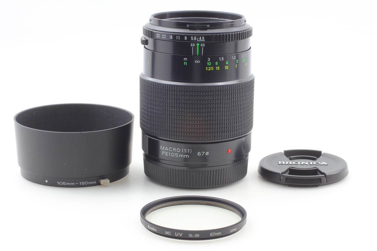 MINT] Zenza Bronica ZENZANON-PE 105mm f4.5 Macro Lens for ETRSi