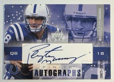 2003 Upper Deck Finite Peyton Manning Auto Autograph #/1280