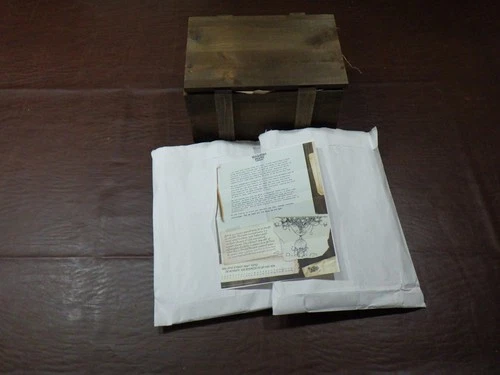 Mysterious Package Company Holiday Hunt Hint Crate Wooden Box Puzzle Experience