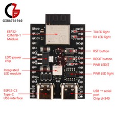 ESP32-C3 WiFi  Bluetooth Type-C Development Board ESP32-C3-DevKitM-1 Core Board