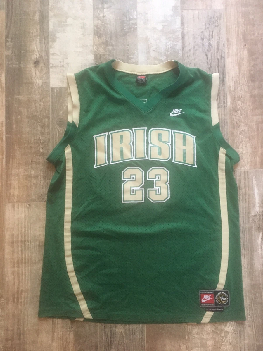 Nike Talented and Gifted #23 Irish Lebron James High School Jersey Size  Large