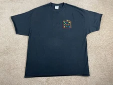 C Port And Company T-Shirt Mens 3XL Crewneck Preshrunk 2012 Guilt Odyssey Black