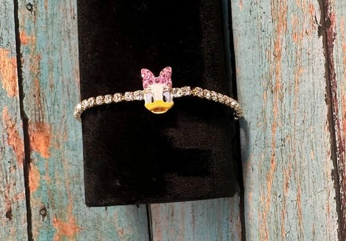 NEW Baublebar Disney Daisy Duck Tennis Bracelet • Pull-Tie Closure - Picture 8 of 12