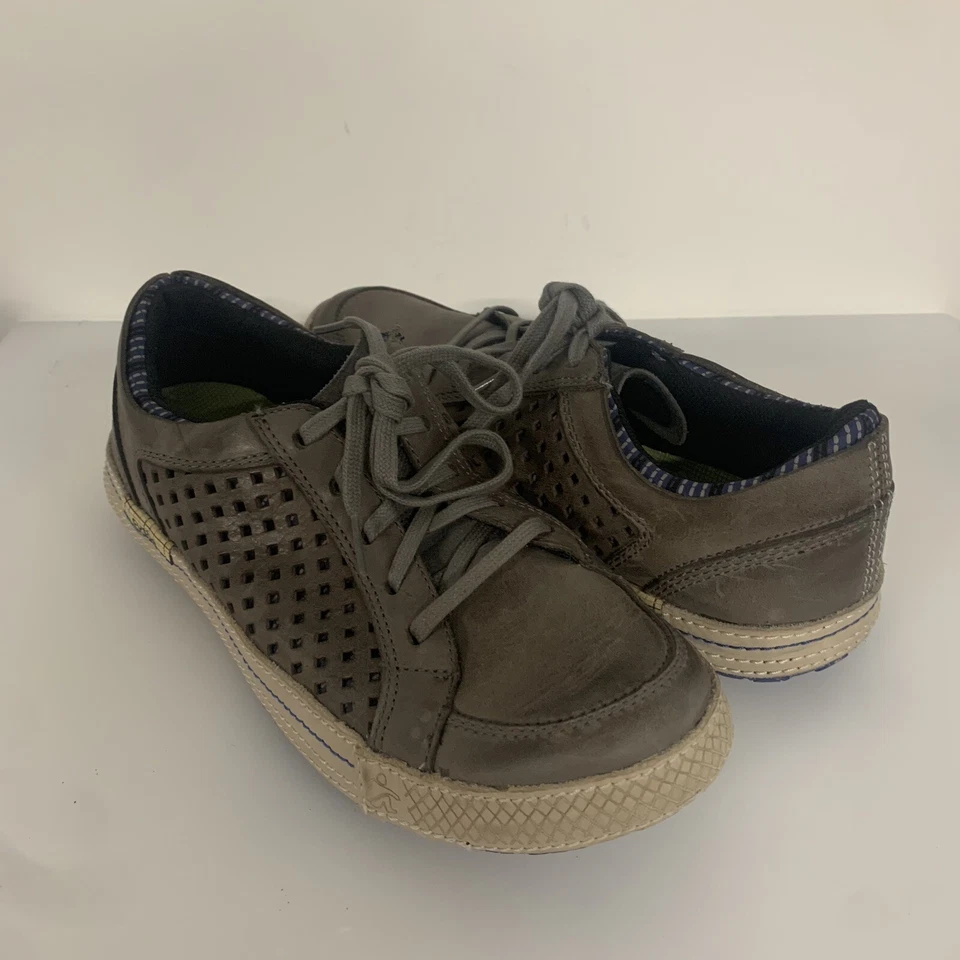 Zapatos con cordones Cushe Shumakers Mark para hombre 8 EE. UU. 41 UE gris cuero gris confort Foto 2 de 4