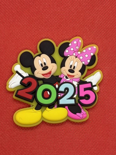 Disney Mickey And Minnie Mouse 2025 Magnet