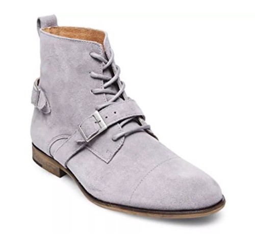 Stivali uomo Steve Madden Hound scamosciati. - Foto 6 di 16