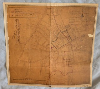 Jack the Ripper Old Ordinance Survay Map White chapel Bloody Murders Antique UK