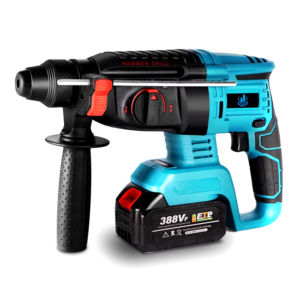Trapano Tassellatore Martello Elettrico Brushless 1680W a Batteria Makita 18V - Immagine 1