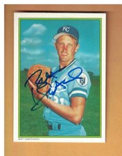 Bret Saberhagen AUTOGRAPHED 1986 TOPPS ALL-STAR BASEBALL CARD SIGNED ROYALS