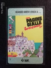 Scheda Telefonica Sip L. 5000 Nr. 164 "Pagine Gialle PUGLIA Turismo 91"