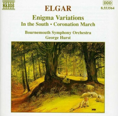 Variations on Original Theme Enigma Op 36 ELGAR audioCD Used - Very Good