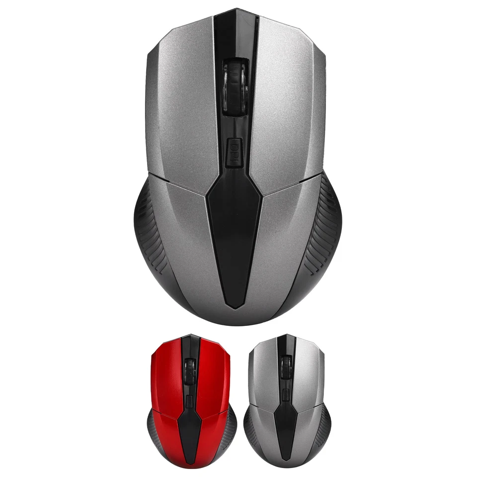 Wireless Mouse 2.4GHz 4 Keys Optical Mice With USB Receiver Computer Accesso - Image 3 of 4