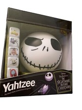 YAHTZEE Disney The NIGHTMARE BEFORE CHRISTMAS Dice Game JACK SKELLINGTON NIB