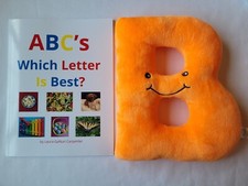 NEW ABC Book  Stuffed 11-inch Letter B- Alphapals Initial For Baby/Child Gift