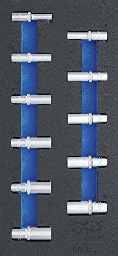 Bgs officina carrello inserto Bussole 10 mm, Ottagonale, Profondo, (z8S)