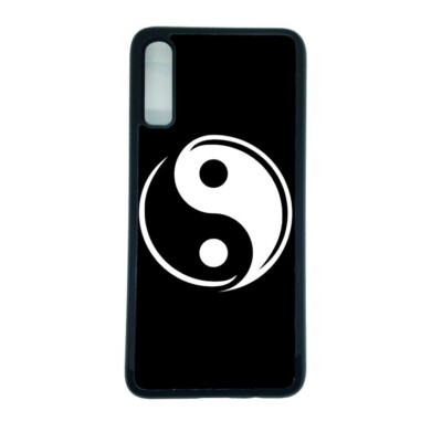 Yin Yang Handyhülle für iPhone oder Samsung Silikon Seitenhülle YIN1