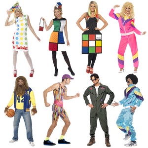 80s and 90s style clothing