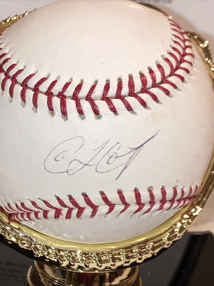 Coco Crisp BOSTON RED SOX Signed MLB BASEBALL COA - Image 4 of 4