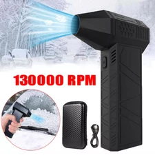X6 Mini Turbo Portable Air Blower 130000RPM Electric Jet Fan Rechargeable USB A+
