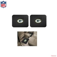 New Nfl Green Bay Packers Car Truck Front Rear Rubber Heavy Duty Floor Mats New Nfl Green Bay Packers Car Truck Front Rear Rubber Heavy Duty Floor Mats