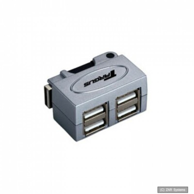 Targus PAUH112E 4-Fach USB 1.1 Reise Travel Notebook Adapter Mini 4-Port Hub NEU