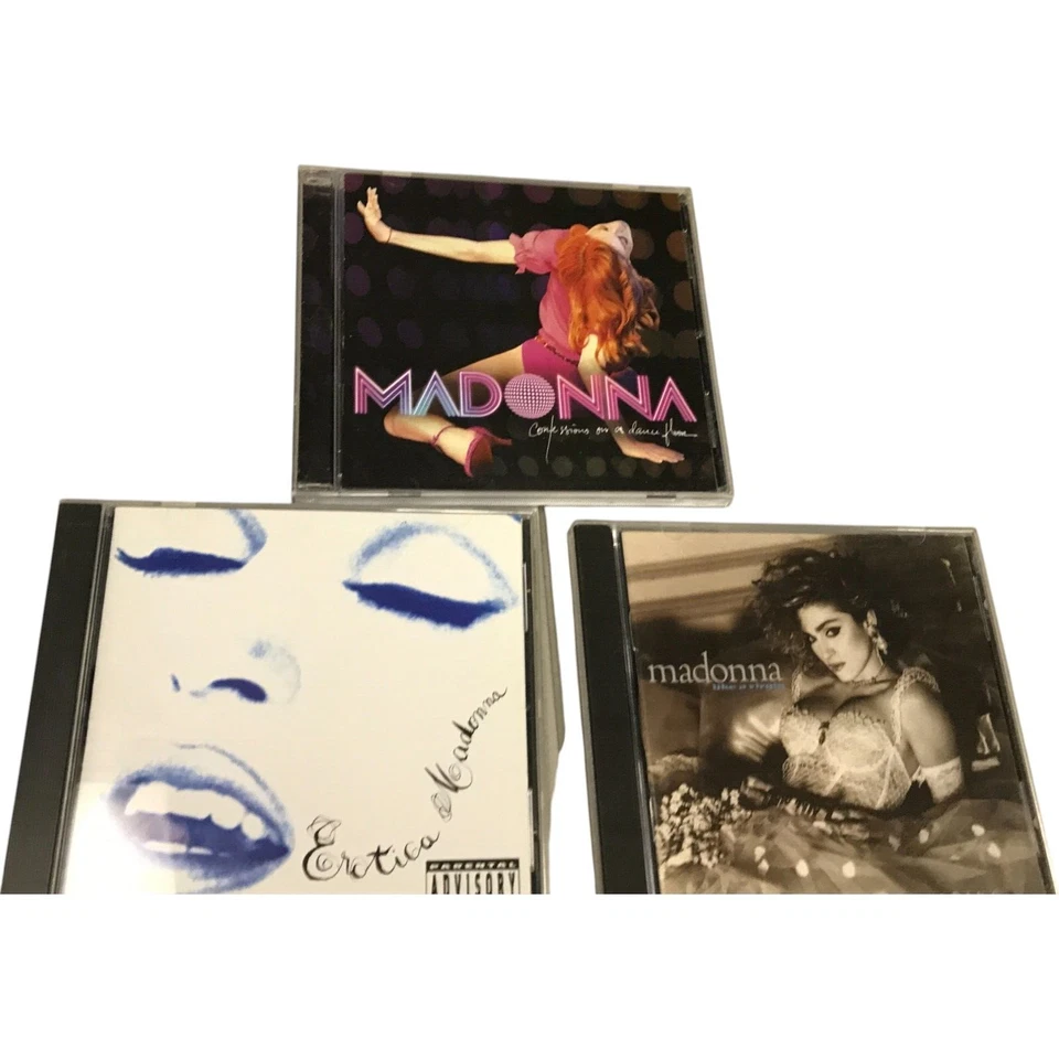 Madonna Lot 7 CDs Confessions on a Dance Floor, Erotica, Like A Virgin and More Foto 4 de 4