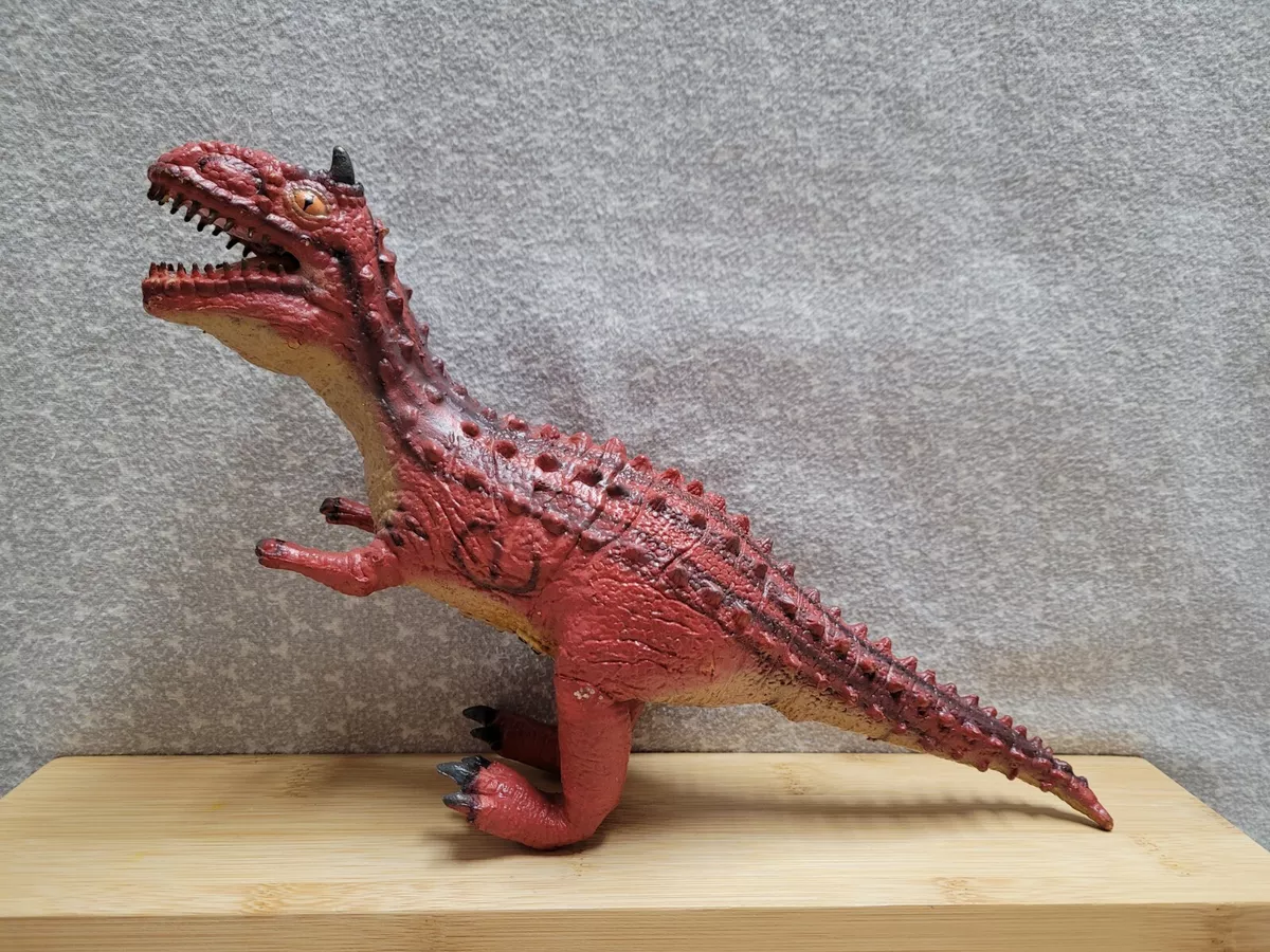 Disney Parks Dinoland Animal Kingdom Carnotaurus Dinosaur Large Soft Latex  - 34”