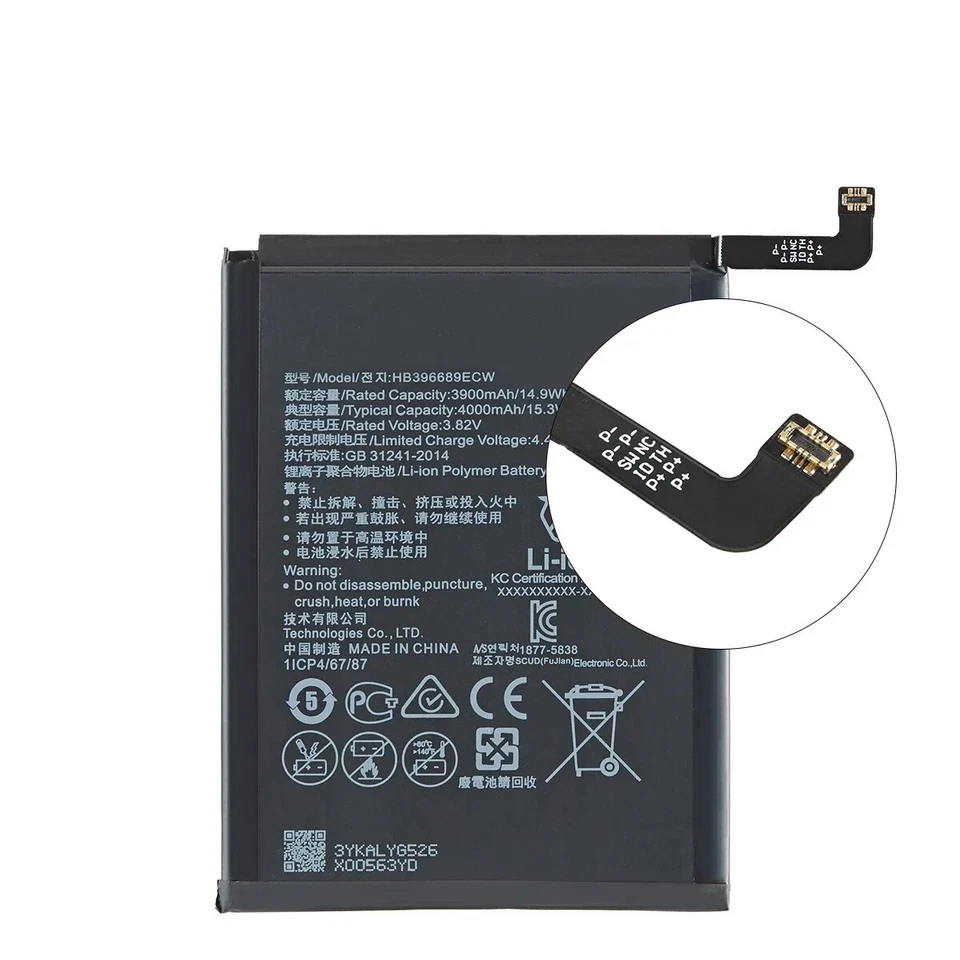 New HB396689ECW Replacement Battery For Huawei Mate 9 MHA-L29 MHA-L09 LON-AL00 - Image 2 of 4