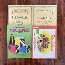 Lot Of 4 Piano Books