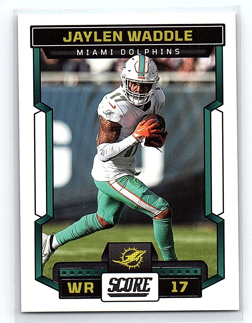 2023 Score Jaylen Waddle Miami Dolphins #274 | eBay