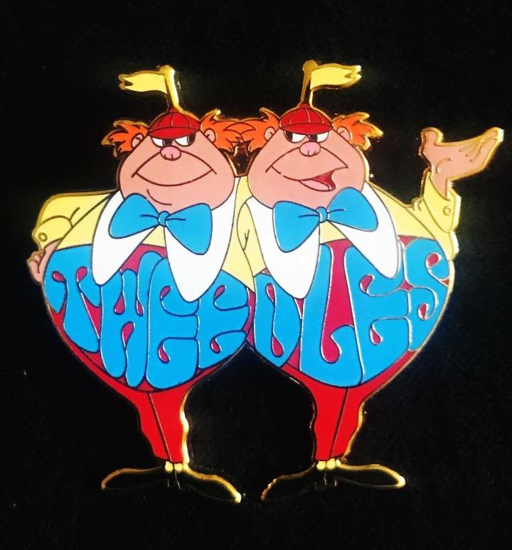 Disney WDI Alice in Wonderland Tweedle Dee & Tweedle Dum Tweedles