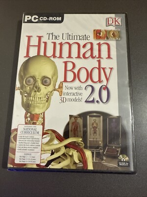 THE ULTIMATE HUMAN BODY - 2.0 - PC CD-ROM - NEU/VERSIEGELT
