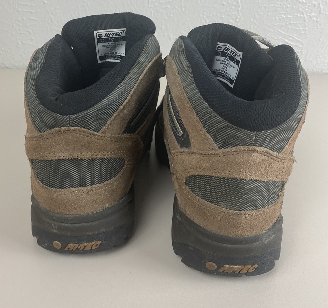 Hi-Tec Bandera Mid Waterproof Hiking Boots Men Size 7.5 EU  display picture 1