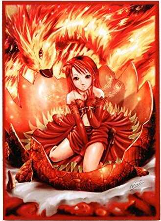 fire angel card sleeves Flamecraft Compatible Card Sleeve Bundle (8803 X 2, 8839 X 1) main image 1