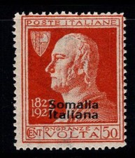 Somalie 1927 Sass. 110 Neuf ** 100% 50 c, Volta